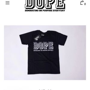 SOLD **** DOPE tshirt (442)